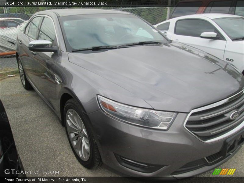 Sterling Gray / Charcoal Black 2014 Ford Taurus Limited
