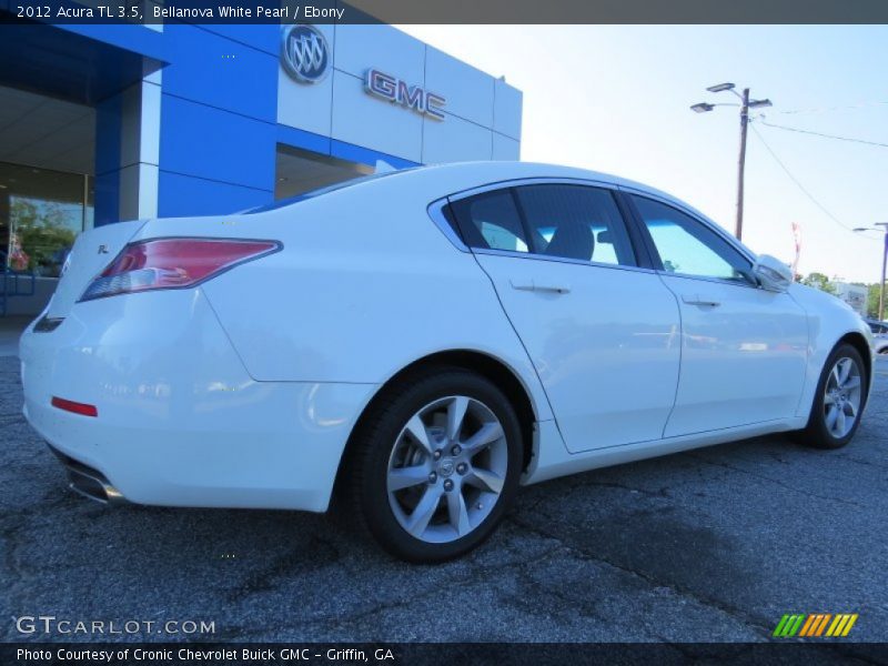 Bellanova White Pearl / Ebony 2012 Acura TL 3.5