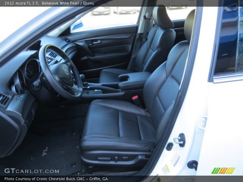 Bellanova White Pearl / Ebony 2012 Acura TL 3.5