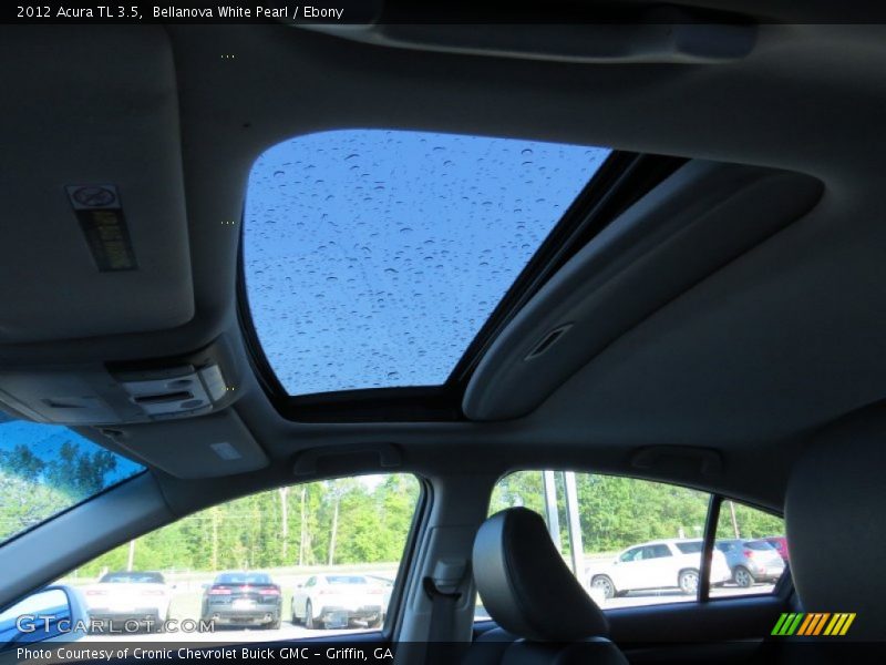 Bellanova White Pearl / Ebony 2012 Acura TL 3.5