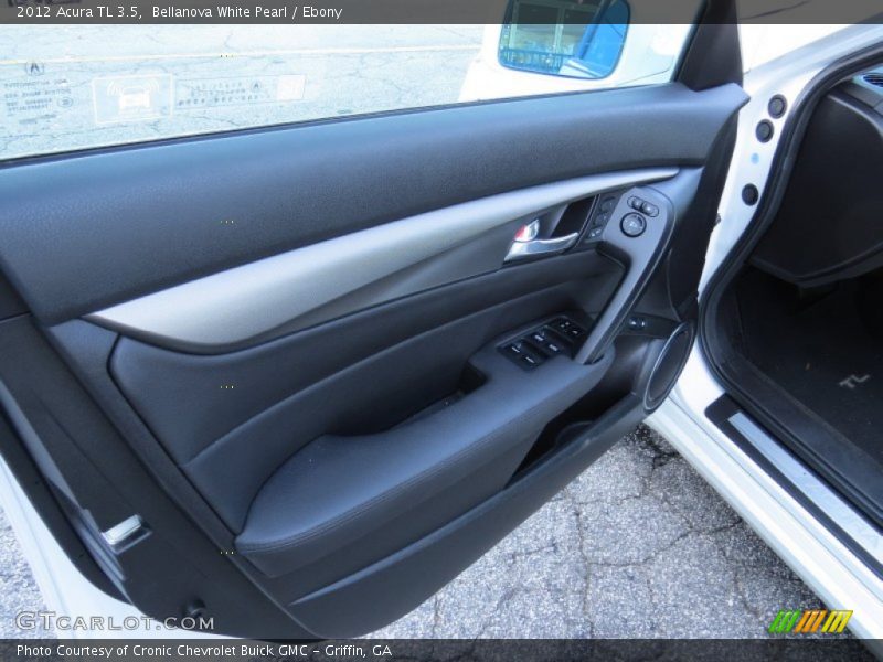 Bellanova White Pearl / Ebony 2012 Acura TL 3.5