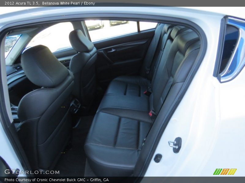 Bellanova White Pearl / Ebony 2012 Acura TL 3.5