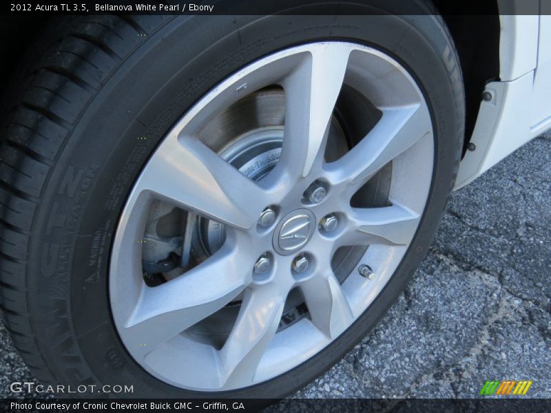Bellanova White Pearl / Ebony 2012 Acura TL 3.5