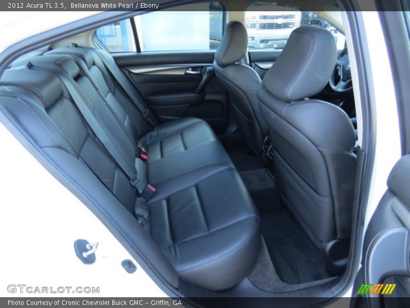 Bellanova White Pearl / Ebony 2012 Acura TL 3.5