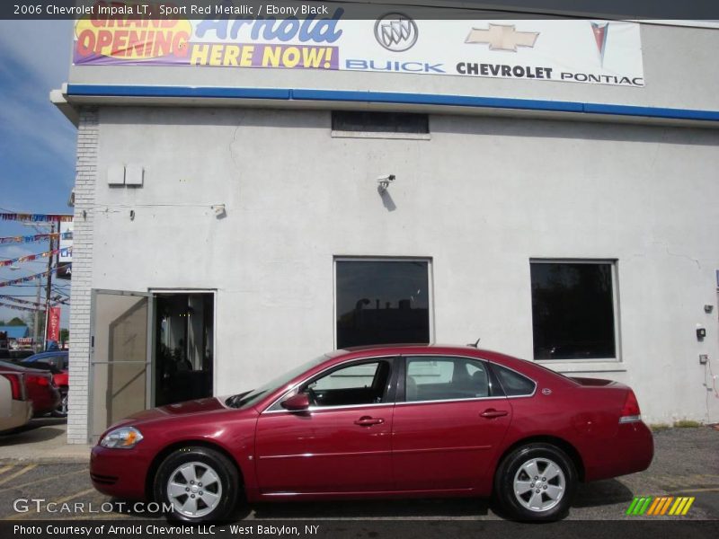 Sport Red Metallic / Ebony Black 2006 Chevrolet Impala LT