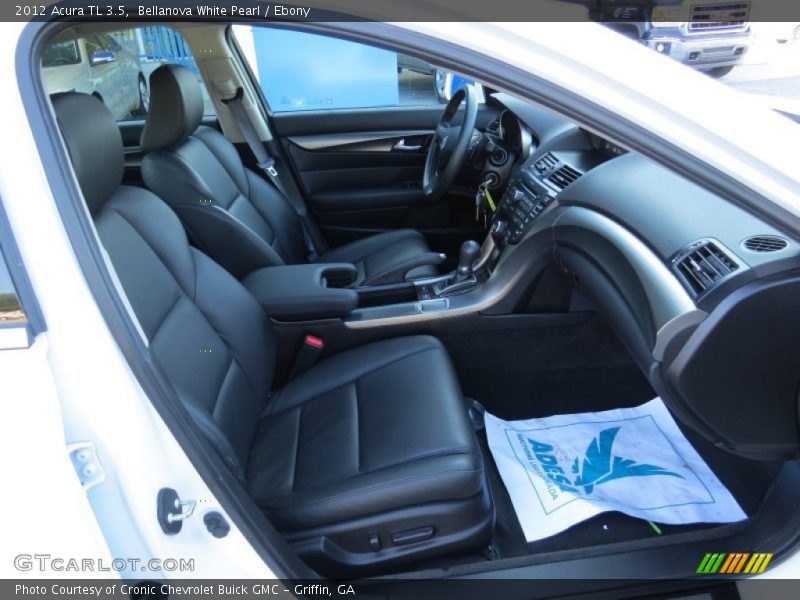Bellanova White Pearl / Ebony 2012 Acura TL 3.5