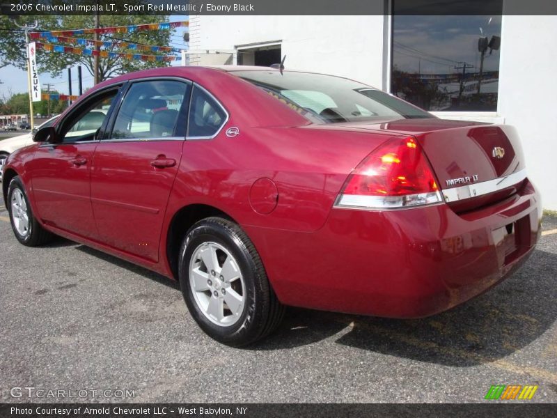 Sport Red Metallic / Ebony Black 2006 Chevrolet Impala LT