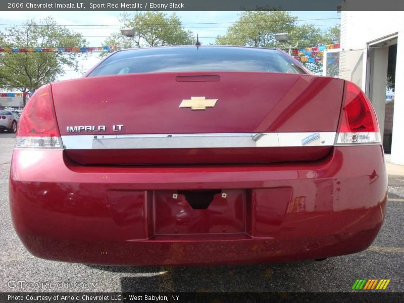 Sport Red Metallic / Ebony Black 2006 Chevrolet Impala LT
