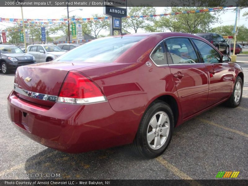 Sport Red Metallic / Ebony Black 2006 Chevrolet Impala LT