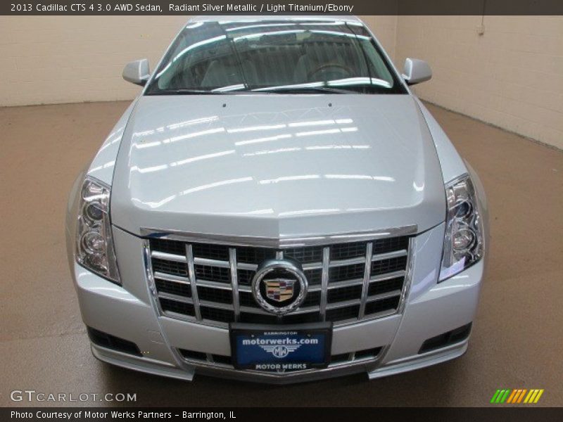 Radiant Silver Metallic / Light Titanium/Ebony 2013 Cadillac CTS 4 3.0 AWD Sedan