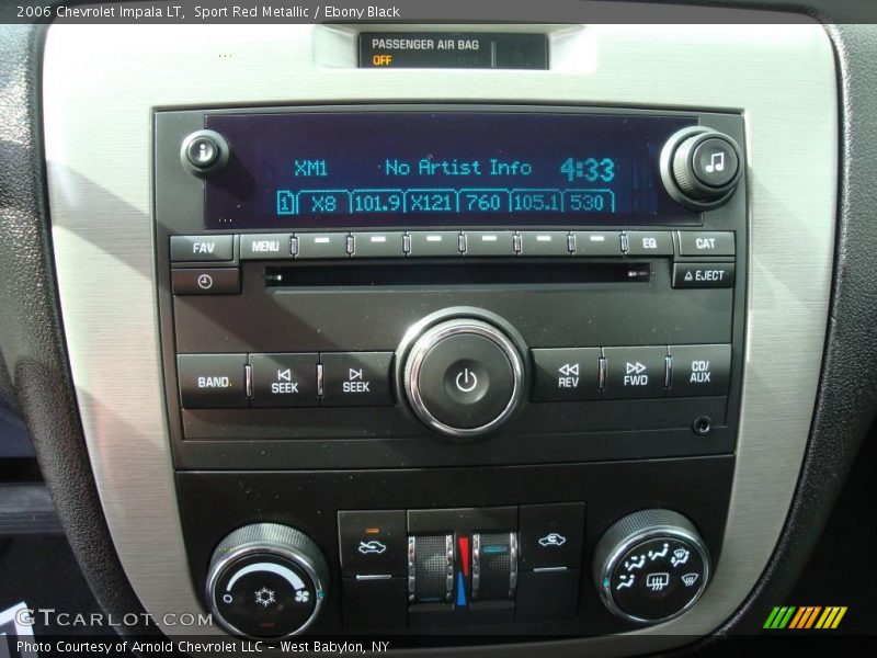 Sport Red Metallic / Ebony Black 2006 Chevrolet Impala LT