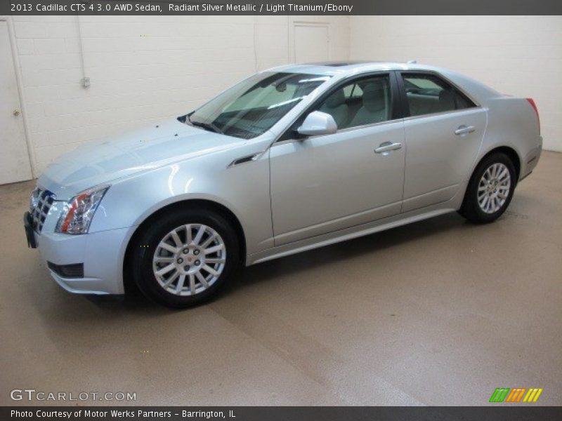 Radiant Silver Metallic / Light Titanium/Ebony 2013 Cadillac CTS 4 3.0 AWD Sedan