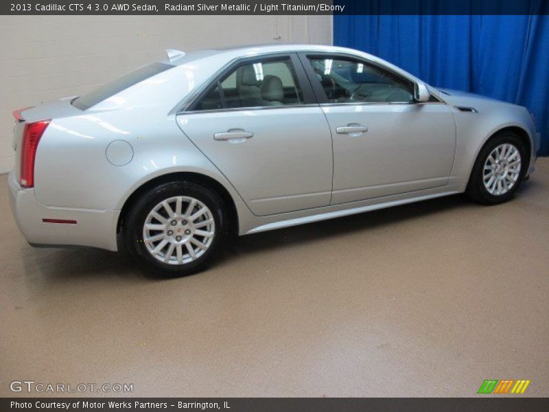 Radiant Silver Metallic / Light Titanium/Ebony 2013 Cadillac CTS 4 3.0 AWD Sedan