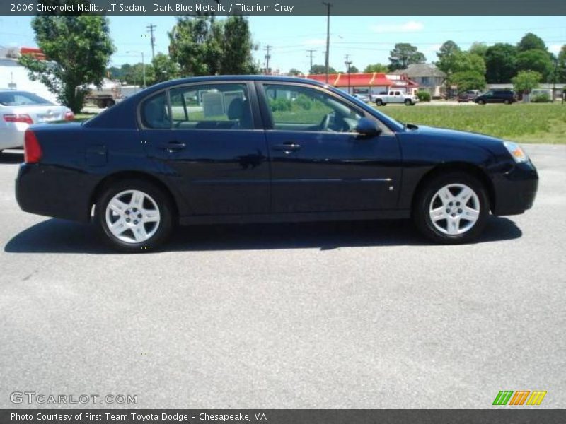 Dark Blue Metallic / Titanium Gray 2006 Chevrolet Malibu LT Sedan