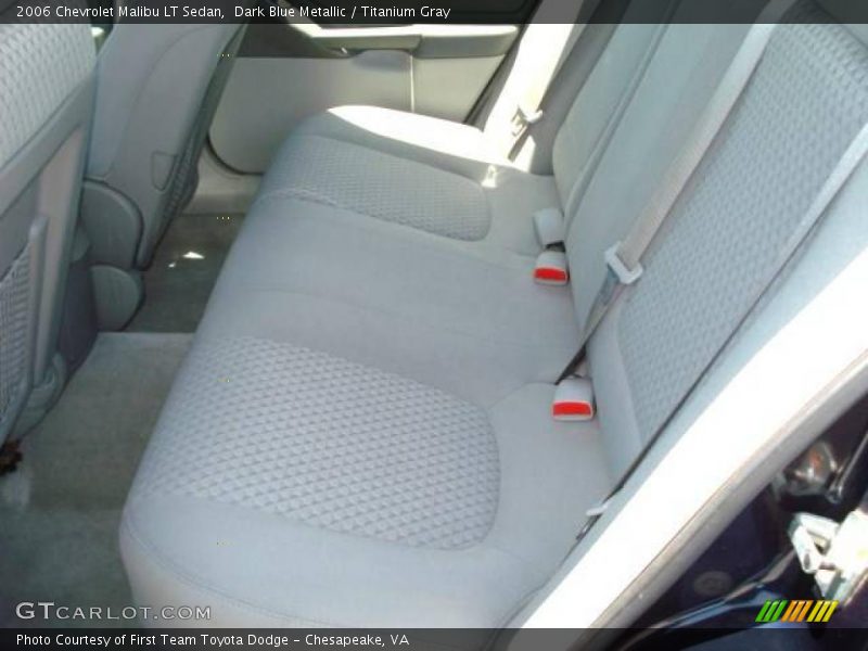 Dark Blue Metallic / Titanium Gray 2006 Chevrolet Malibu LT Sedan
