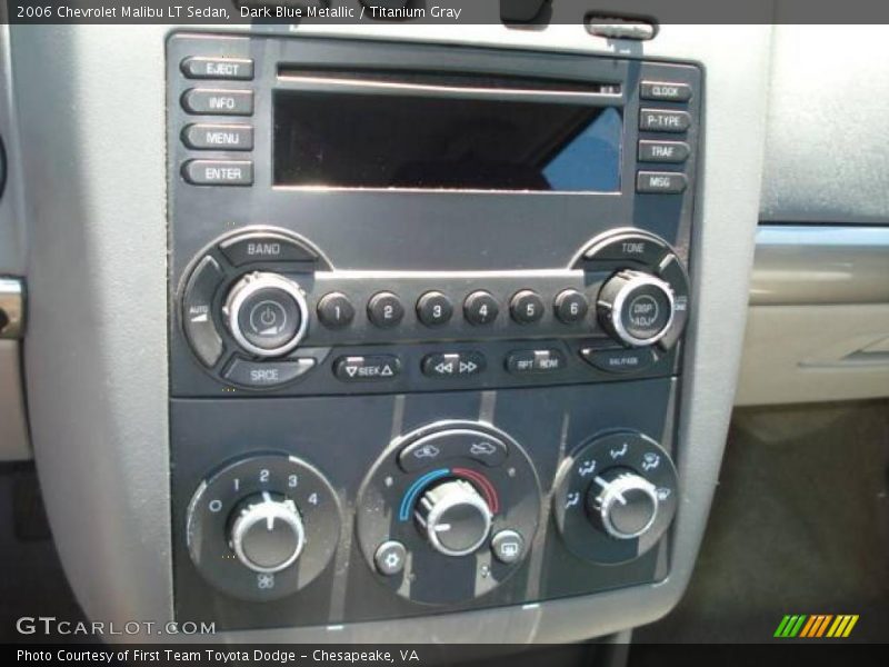 Dark Blue Metallic / Titanium Gray 2006 Chevrolet Malibu LT Sedan