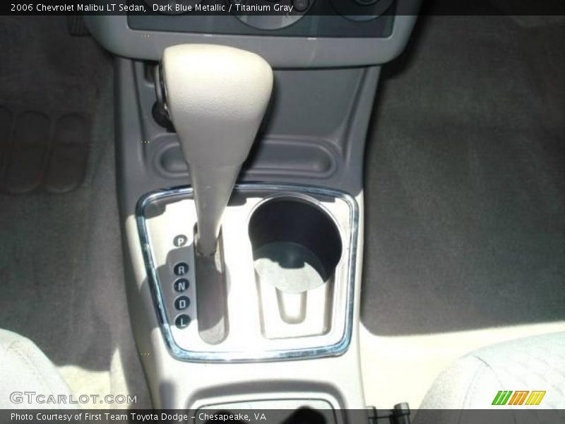 Dark Blue Metallic / Titanium Gray 2006 Chevrolet Malibu LT Sedan