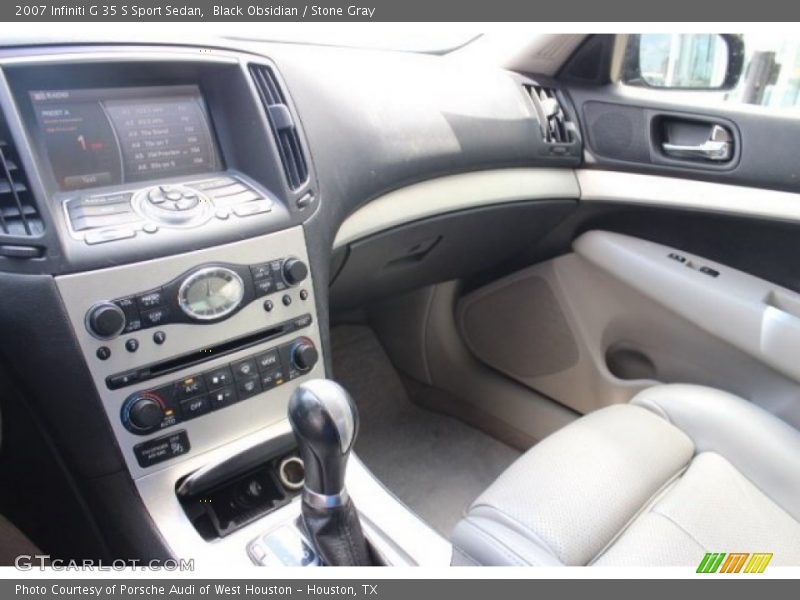 Black Obsidian / Stone Gray 2007 Infiniti G 35 S Sport Sedan