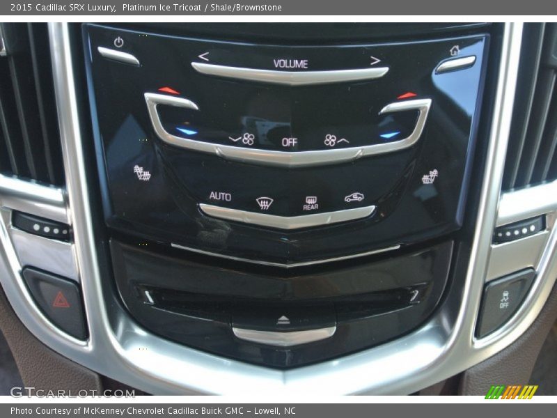 Platinum Ice Tricoat / Shale/Brownstone 2015 Cadillac SRX Luxury