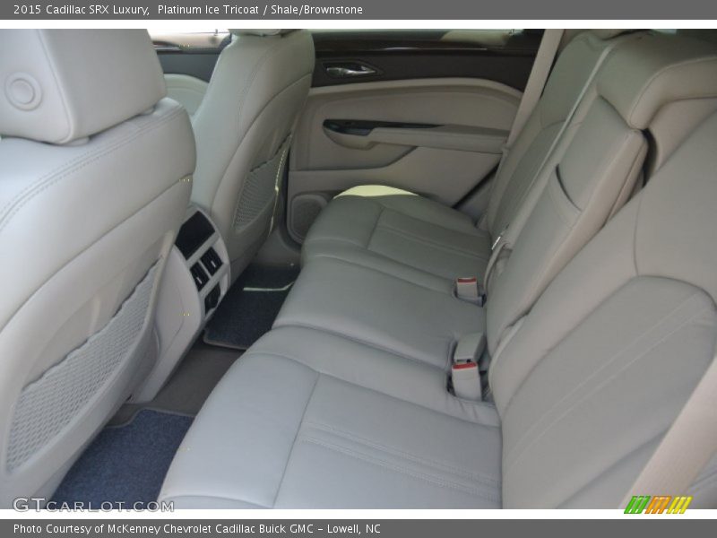 Platinum Ice Tricoat / Shale/Brownstone 2015 Cadillac SRX Luxury
