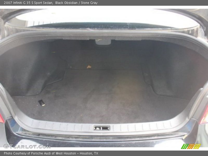 Black Obsidian / Stone Gray 2007 Infiniti G 35 S Sport Sedan
