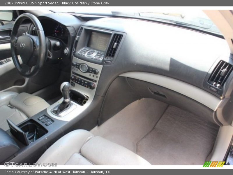 Black Obsidian / Stone Gray 2007 Infiniti G 35 S Sport Sedan