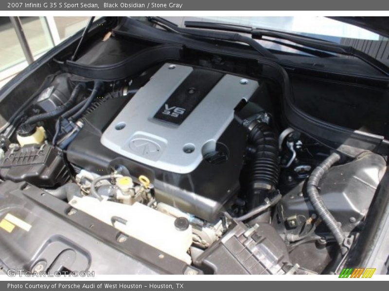 Black Obsidian / Stone Gray 2007 Infiniti G 35 S Sport Sedan