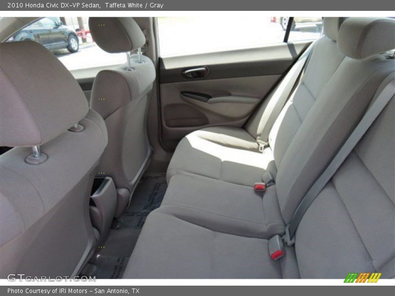 Taffeta White / Gray 2010 Honda Civic DX-VP Sedan