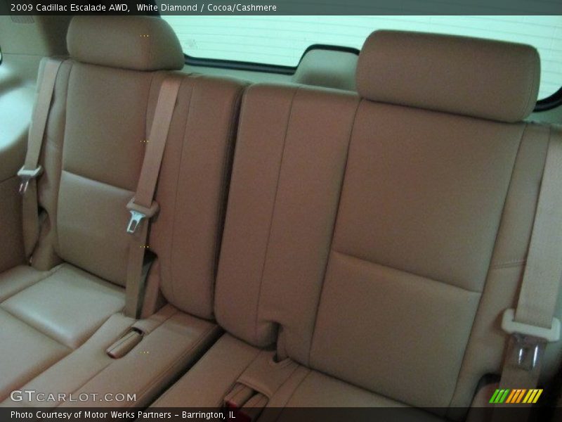 White Diamond / Cocoa/Cashmere 2009 Cadillac Escalade AWD