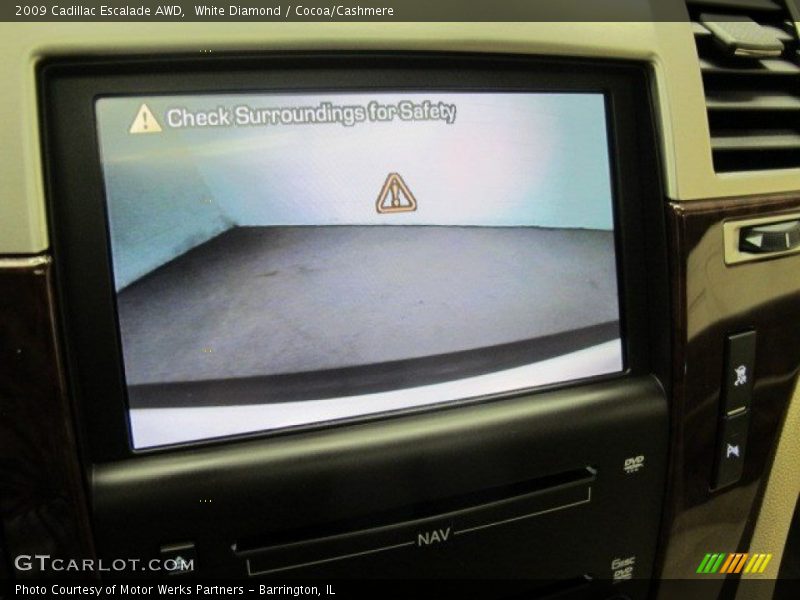 White Diamond / Cocoa/Cashmere 2009 Cadillac Escalade AWD
