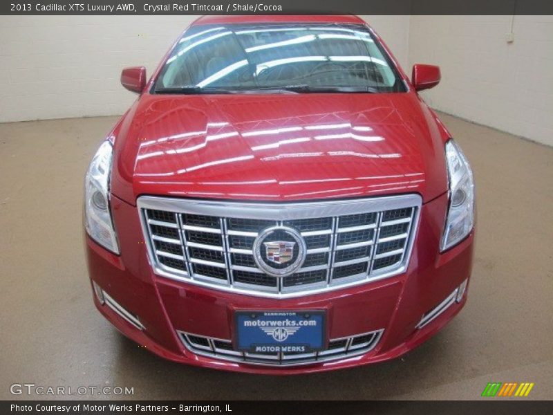 Crystal Red Tintcoat / Shale/Cocoa 2013 Cadillac XTS Luxury AWD