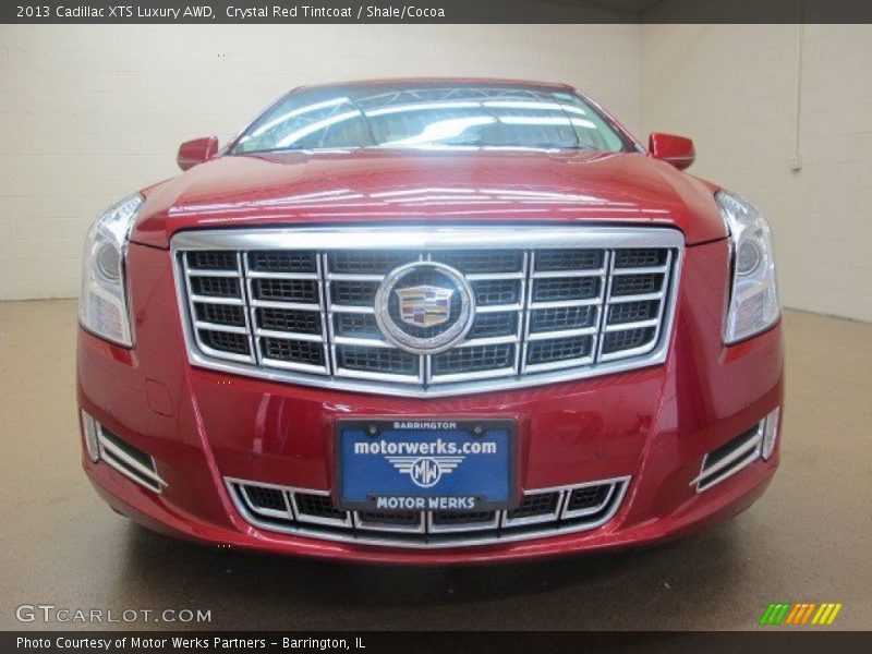Crystal Red Tintcoat / Shale/Cocoa 2013 Cadillac XTS Luxury AWD