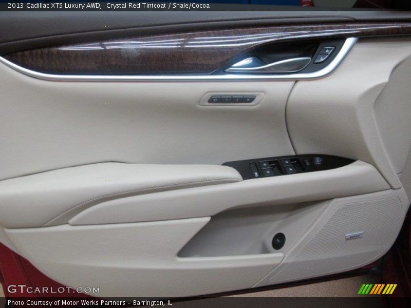 Crystal Red Tintcoat / Shale/Cocoa 2013 Cadillac XTS Luxury AWD