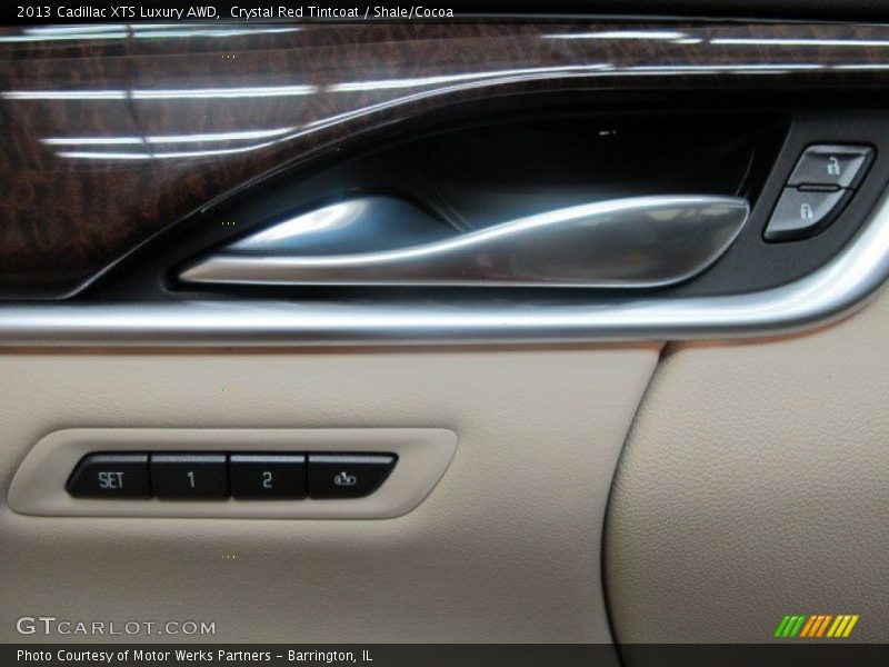Crystal Red Tintcoat / Shale/Cocoa 2013 Cadillac XTS Luxury AWD