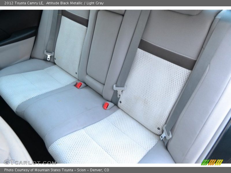 Attitude Black Metallic / Light Gray 2012 Toyota Camry LE
