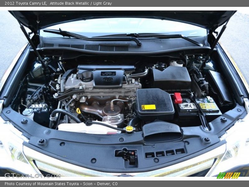 Attitude Black Metallic / Light Gray 2012 Toyota Camry LE
