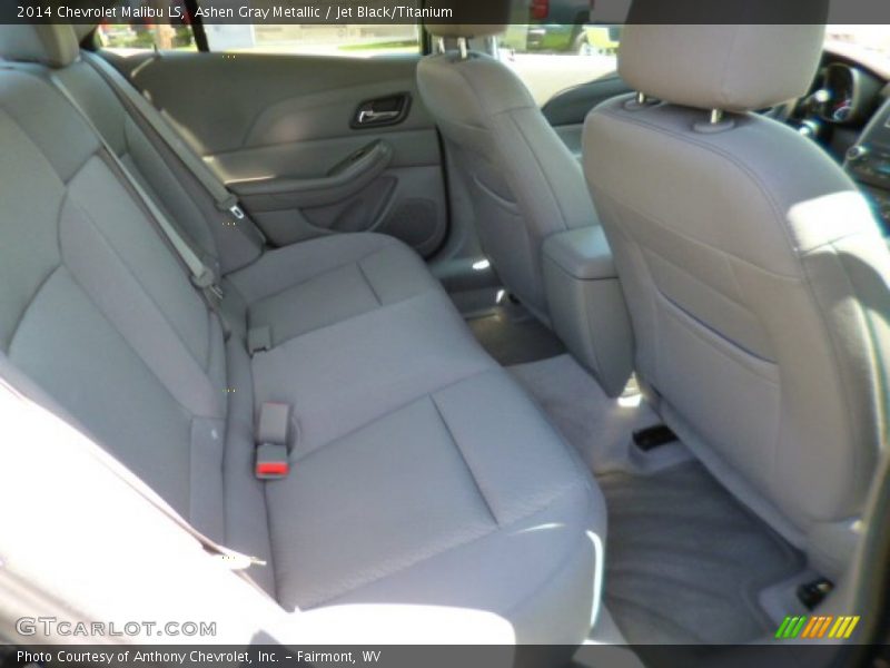 Ashen Gray Metallic / Jet Black/Titanium 2014 Chevrolet Malibu LS