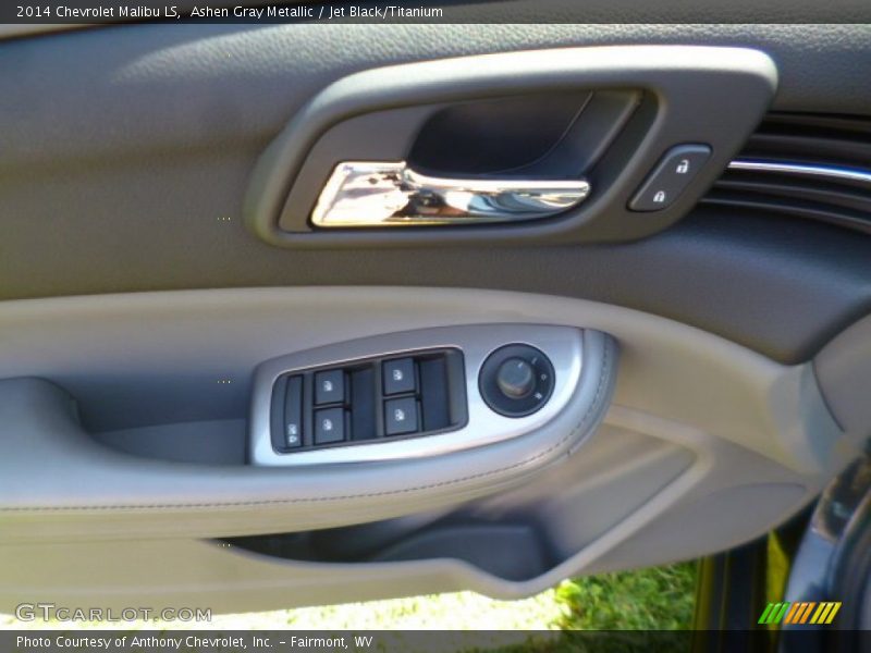 Ashen Gray Metallic / Jet Black/Titanium 2014 Chevrolet Malibu LS
