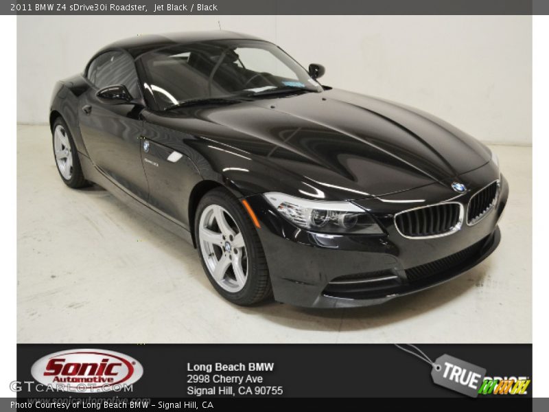 Jet Black / Black 2011 BMW Z4 sDrive30i Roadster