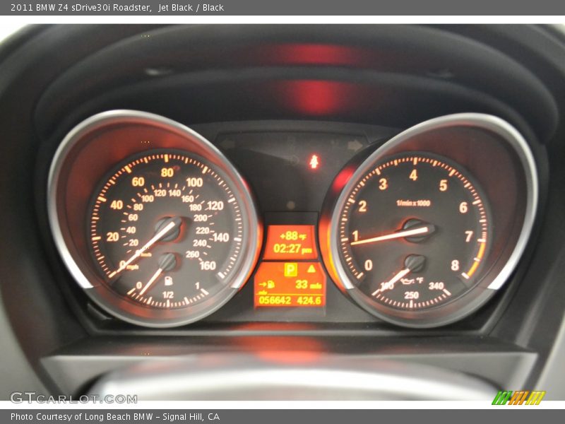 Jet Black / Black 2011 BMW Z4 sDrive30i Roadster