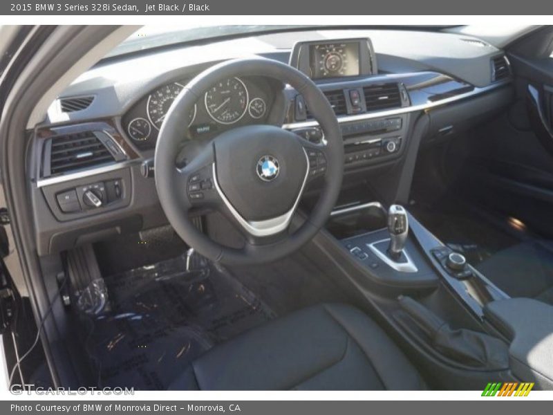 Jet Black / Black 2015 BMW 3 Series 328i Sedan