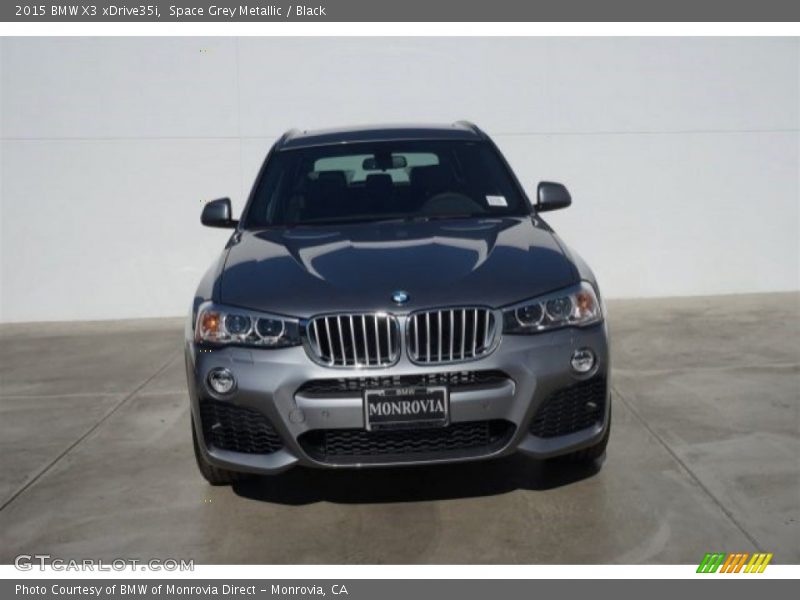 Space Grey Metallic / Black 2015 BMW X3 xDrive35i