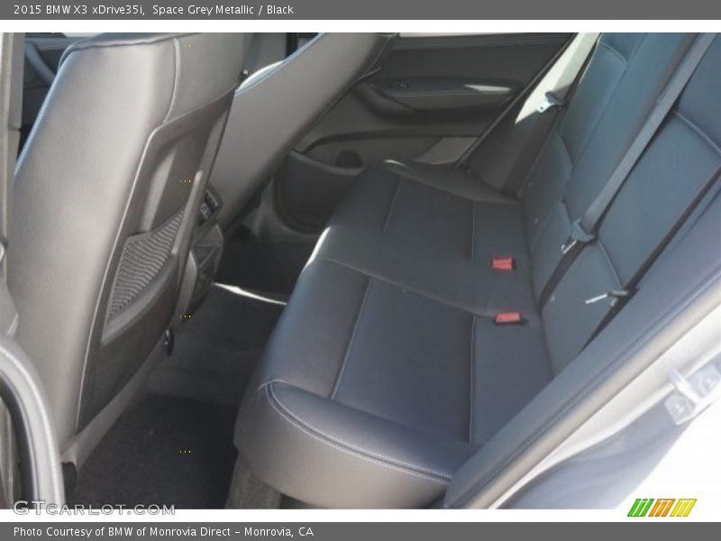Space Grey Metallic / Black 2015 BMW X3 xDrive35i
