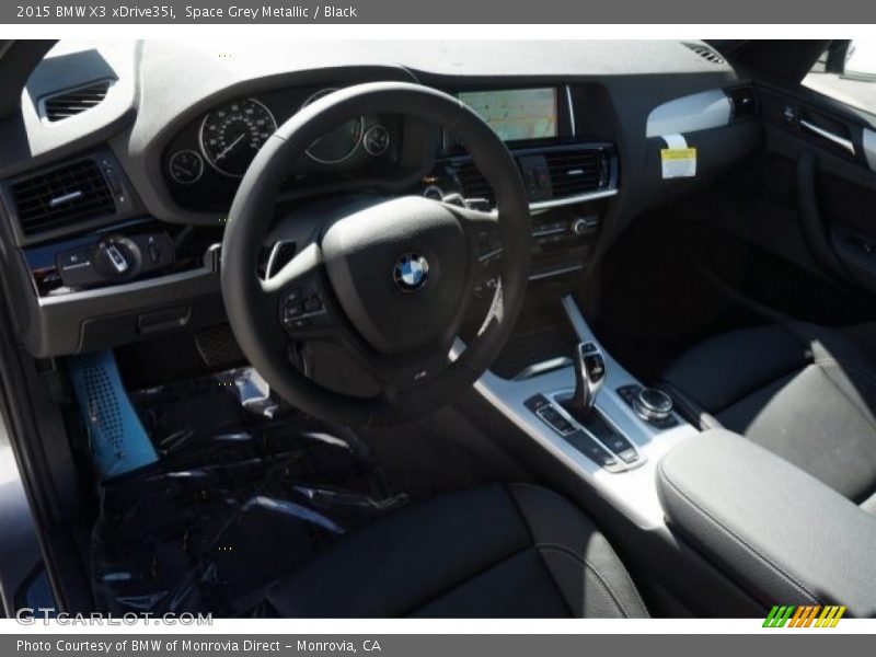 Space Grey Metallic / Black 2015 BMW X3 xDrive35i