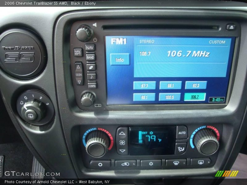 Black / Ebony 2006 Chevrolet TrailBlazer SS AWD