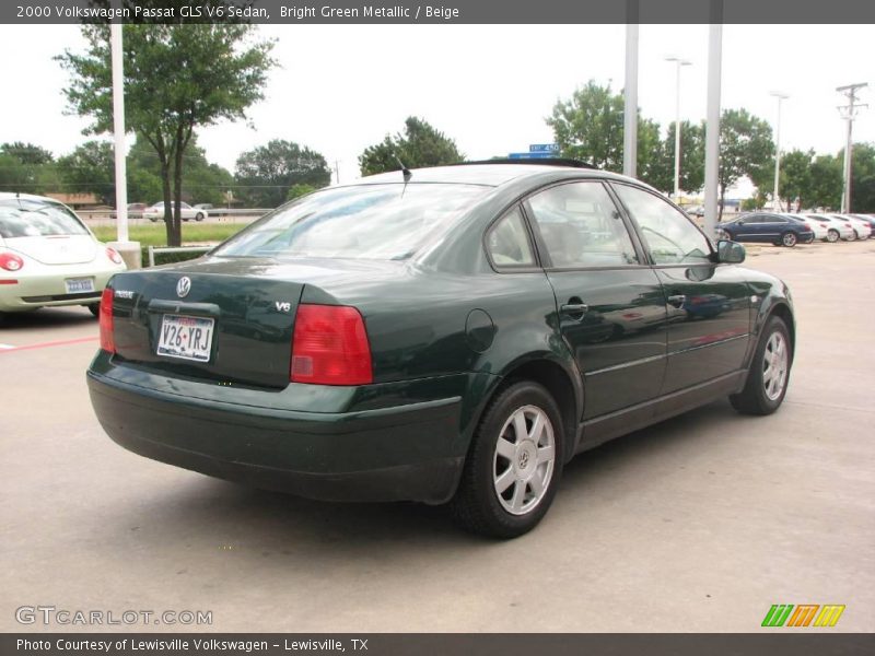 Bright Green Metallic / Beige 2000 Volkswagen Passat GLS V6 Sedan
