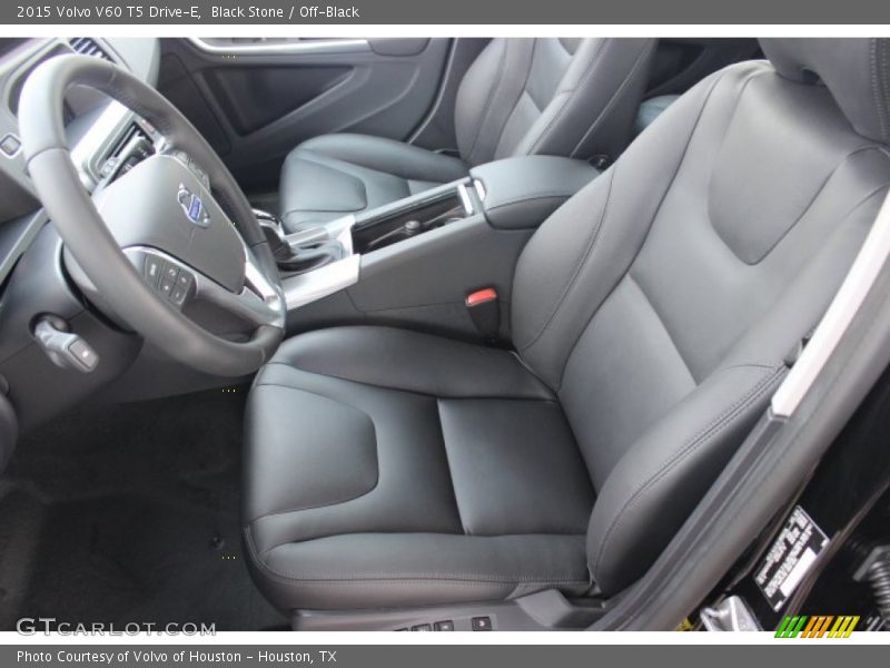 Front Seat of 2015 V60 T5 Drive-E