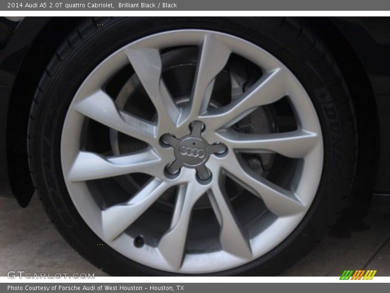 Brilliant Black / Black 2014 Audi A5 2.0T quattro Cabriolet