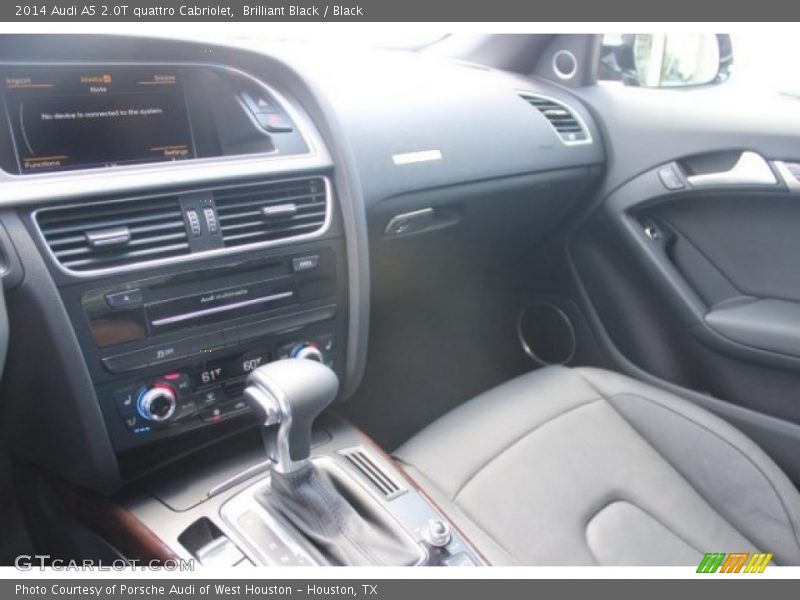 Brilliant Black / Black 2014 Audi A5 2.0T quattro Cabriolet