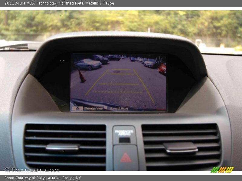 Polished Metal Metallic / Taupe 2011 Acura MDX Technology